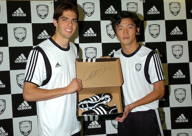 Shi Jia Yi and Kaka get new boots « Red Sports. Always Game.
