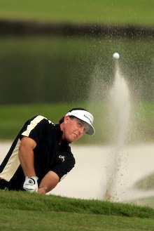 Mickelson in Singapore