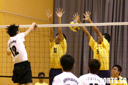 Bukit Panjang v Sembawang U-16 volleyball