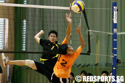 cat high vs yishun town volleyball