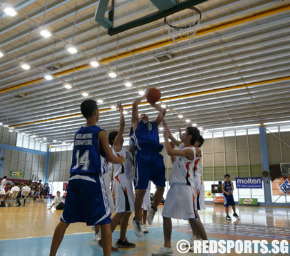 Woodlands Ring Secondary vs Fuchun Secondary Basketball