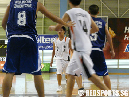 Woodlands Ring Secondary vs Fuchun Secondary Basketball