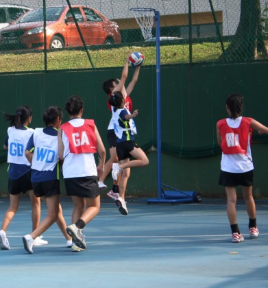 Netball: Ang Mo Kio vs Holy Innocents