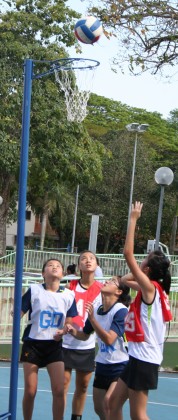 Netball: Ang Mo Kio vs Holy Innocents