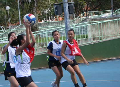 Netball: Ang Mo Kio vs Holy Innocents