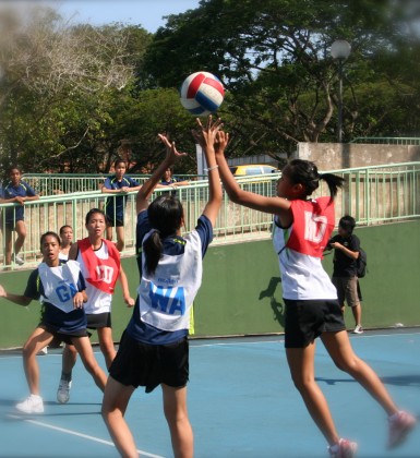 Netball: Ang Mo Kio vs Holy Innocents