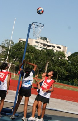 Netball: Ang Mo Kio vs Holy Innocents