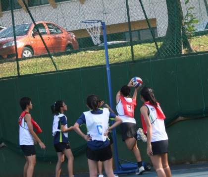 Netball: Ang Mo Kio vs Holy Innocents