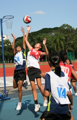 Netball: Ang Mo Kio vs Holy Innocents