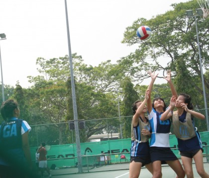 Cedar vs SCGS netball