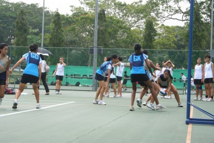 Cedar vs SCGS netball