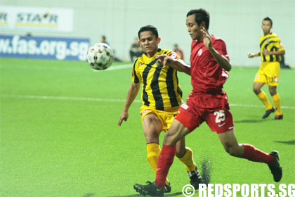 Brunei DPMM vs Young Lions in S.League football