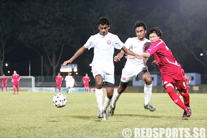 Young Lions vs Reds football