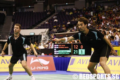 Singapore badminton open finals