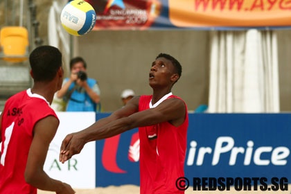 ayg beach volleyball bronze indonesia vs yemen