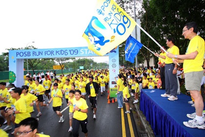  ... off the run at the POSB Run for Kids event. (Photo 1 courtesy of POSB