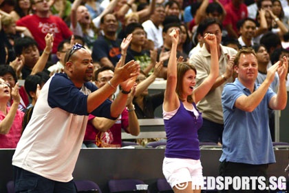 asean basketball league singapore slingers vs philippines patriots crowd