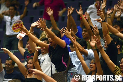 asean basketball league singapore slingers vs philippines patriots crowd