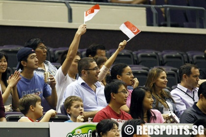 asean basketball league singapore slingers vs thailand tigers crowd