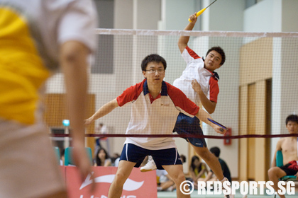 IVP 2010 Badminton NTU vs SIM