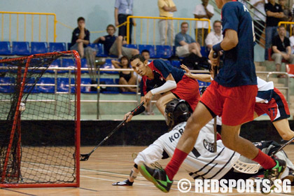 APAC Floorball 2010 Singapore vs Korea
