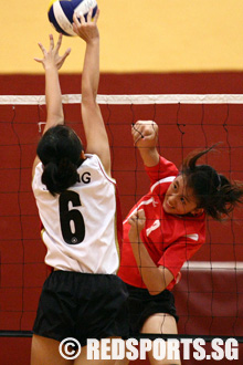 dunman vs jurong volleyball