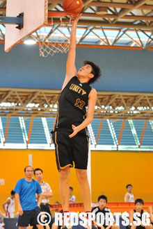 Unity vs Yuying Sec National B Division boys' Basketball Championship first round