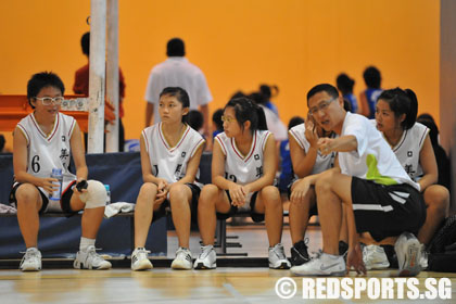 Mayflower Secondary vs Anglican High School National B Division girls' Basketball Championship first round