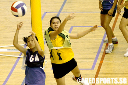C Division Netball semi-final Singapore Anderson vs North Vista
