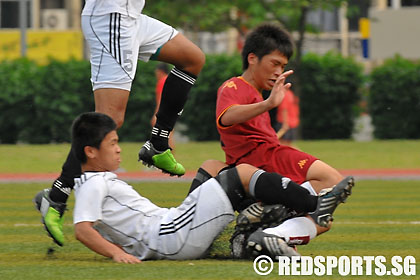 ADiv Soccer 2010 Raffles vs Jurong