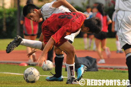 ADiv Soccer 2010 Raffles vs Jurong