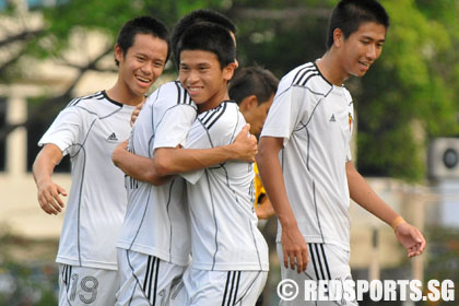 ADiv Soccer 2010 Raffles vs Jurong