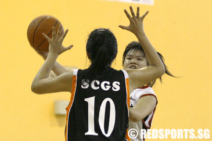Singapore Chinese Girls' School vs Dunman Secondary National Girls' B Division Basketball Championship