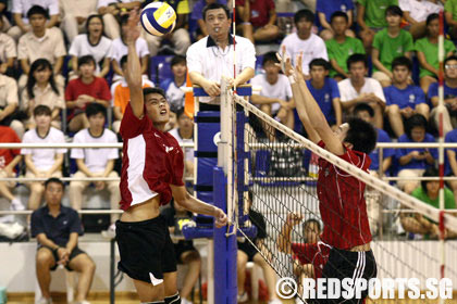 hwa chong institution vs nanyang jc volleyball