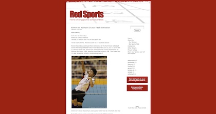 Red Sports themes