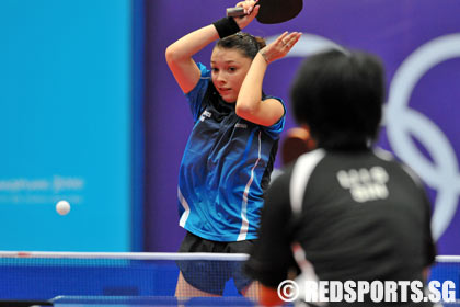 Youth Olympic Table Tennis Quarter Finals