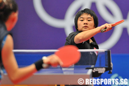 Youth Olympic Table Tennis Quarter Finals