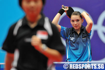 Youth Olympic Table Tennis Quarter Finals