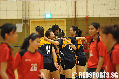 SUniG Volleyball Girls NUS vs. NTU