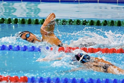 asian games swimming