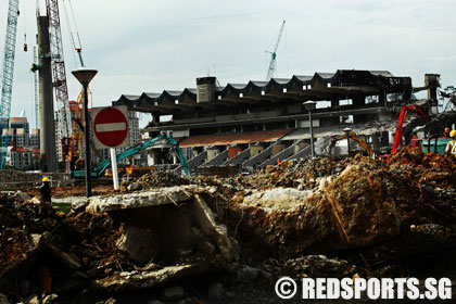 demolition national stadium