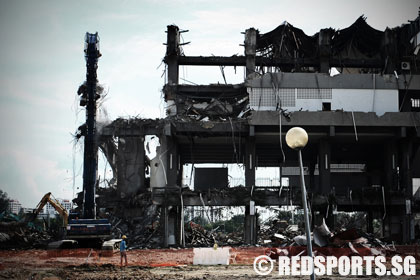 demolition national stadium