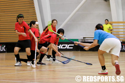 IVP Girls Floorball NYP vs SP