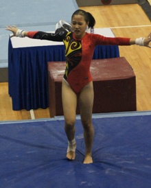 nanyang girls' high artistic gymnastics