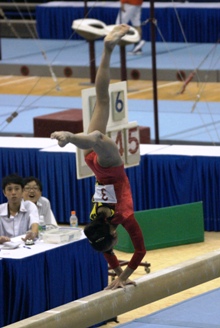 nanyang girls' high artistic gymnastics