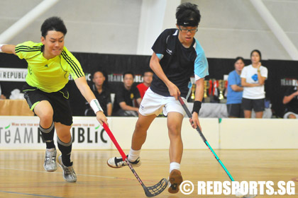 A division floorball boys final MJ vs VJC