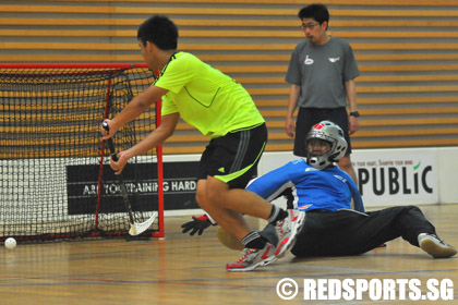 A division floorball boys final MJ vs VJC