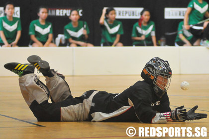 A division floorball girls final MJ vs RI