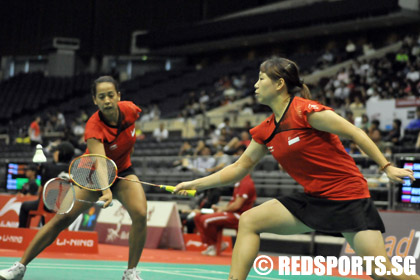 Singapore Open 2011 Women's doubles yaolei/shinta