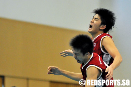 ASEAN school games basketball boys SIN vs THAI